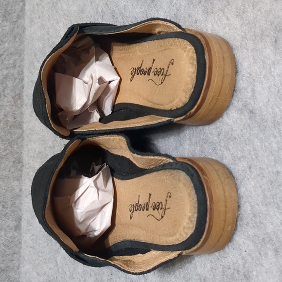 Free People At Ease Slip On Velvet Suede Mules Size EU 38 - Picture 5 of 9